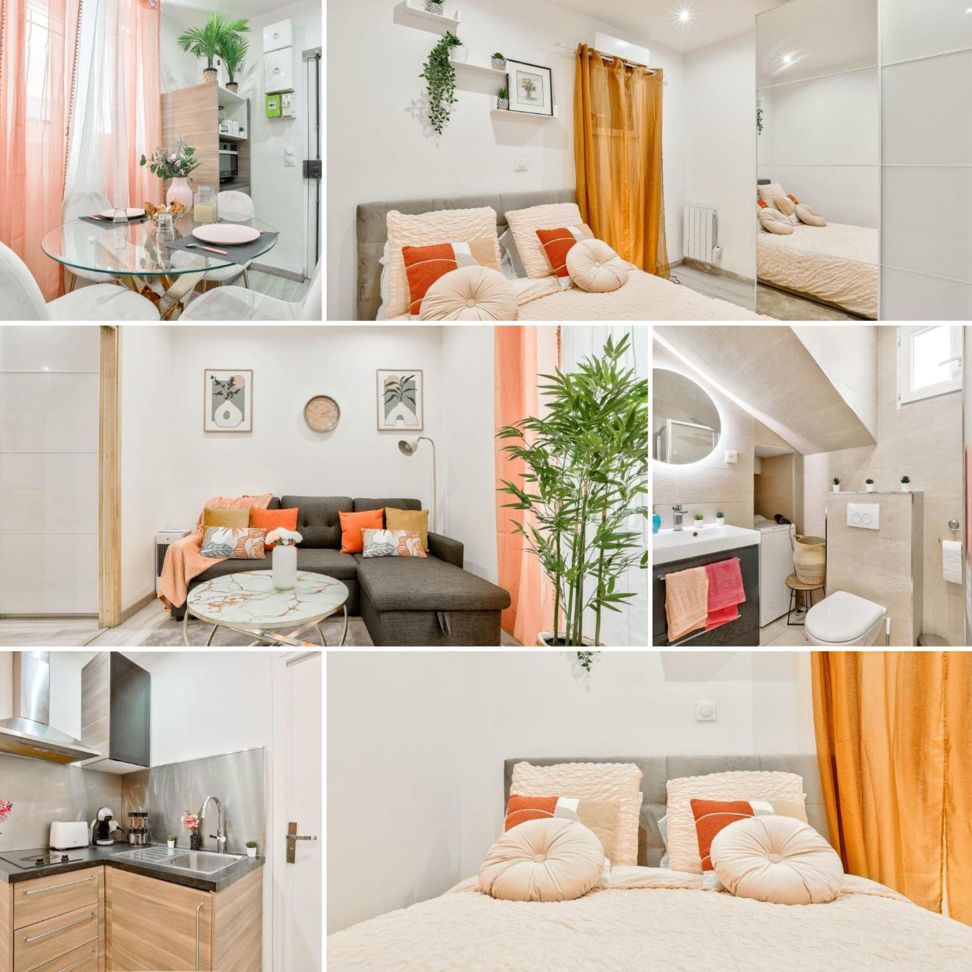 Le Nid Douillet Appartement Confortable A 5 Min Du Stade De France Et Proche De L'Aeroport Cdg Saint-Denis  Kültér fotó